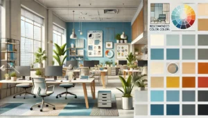 Rekomendasi warna interior kantor